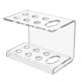 Glassy Acrylic Premium Pen Holder – Transparent Multi-Slot Desk Organizer - Image 3