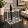Glassy Premium Acrylic Gaming Headset & Desk Organizer Stand - Image 2