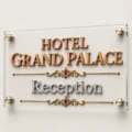 Glassy Premium Single Acrylic Standoff Sign Holder (15.8" × 10" / 10" × 15.8") – UV Printed - Image 3