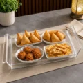 Glassy Premium Clear Acrylic Serving Tray (18″ × 8″ × 1.5″)with Handles – Modern Multipurpose Organizer - Image 5